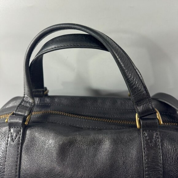 Madewell The Glasgow Satchel in Black - Picture 5 of 16